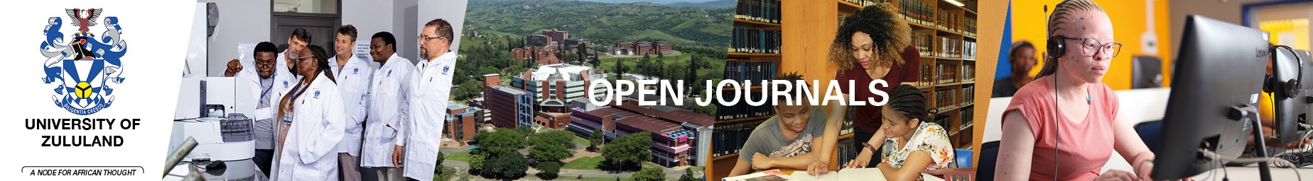 UNIZULU Open Journal banner